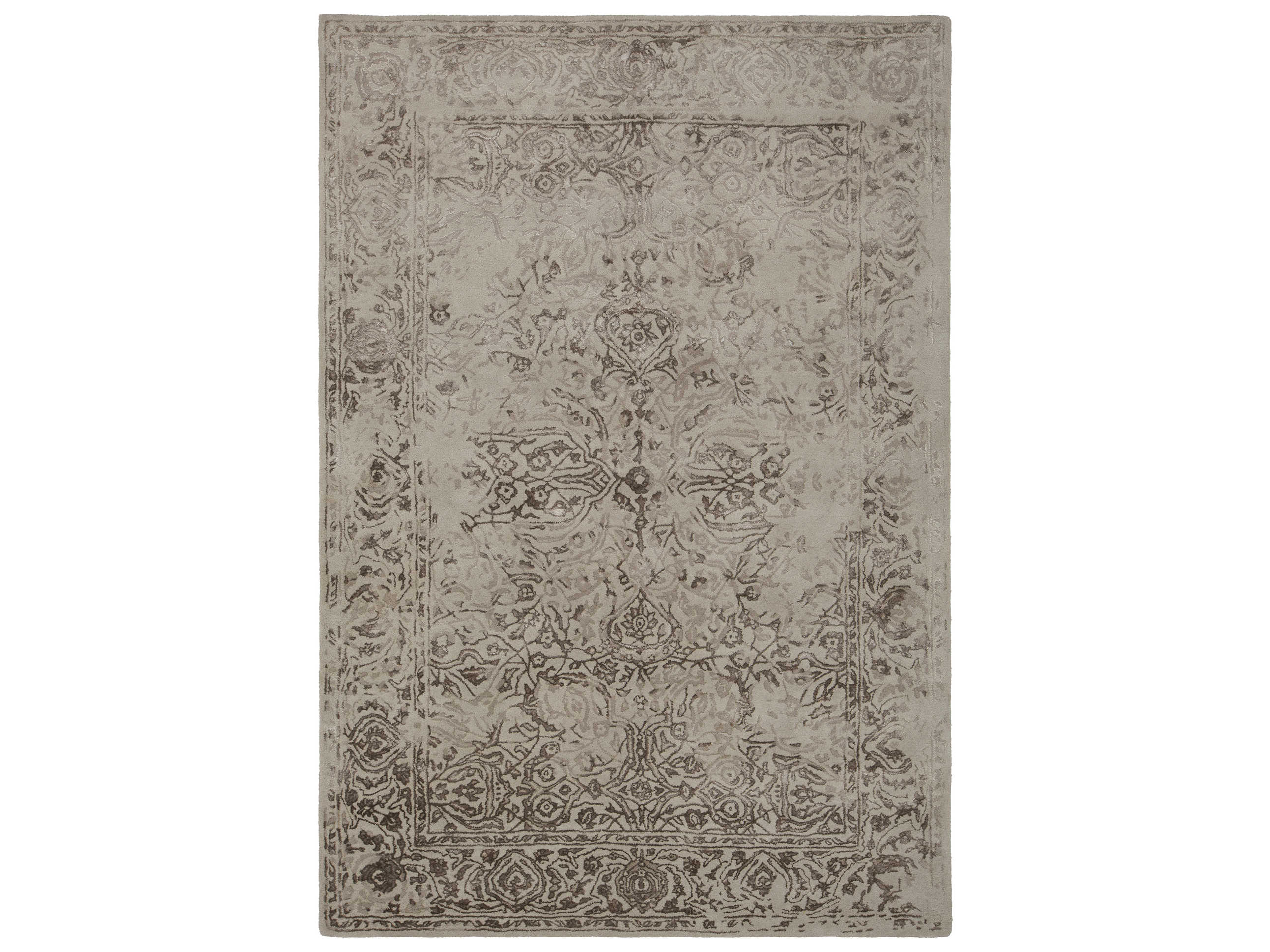 Chandra Zina Bordered Area Rug