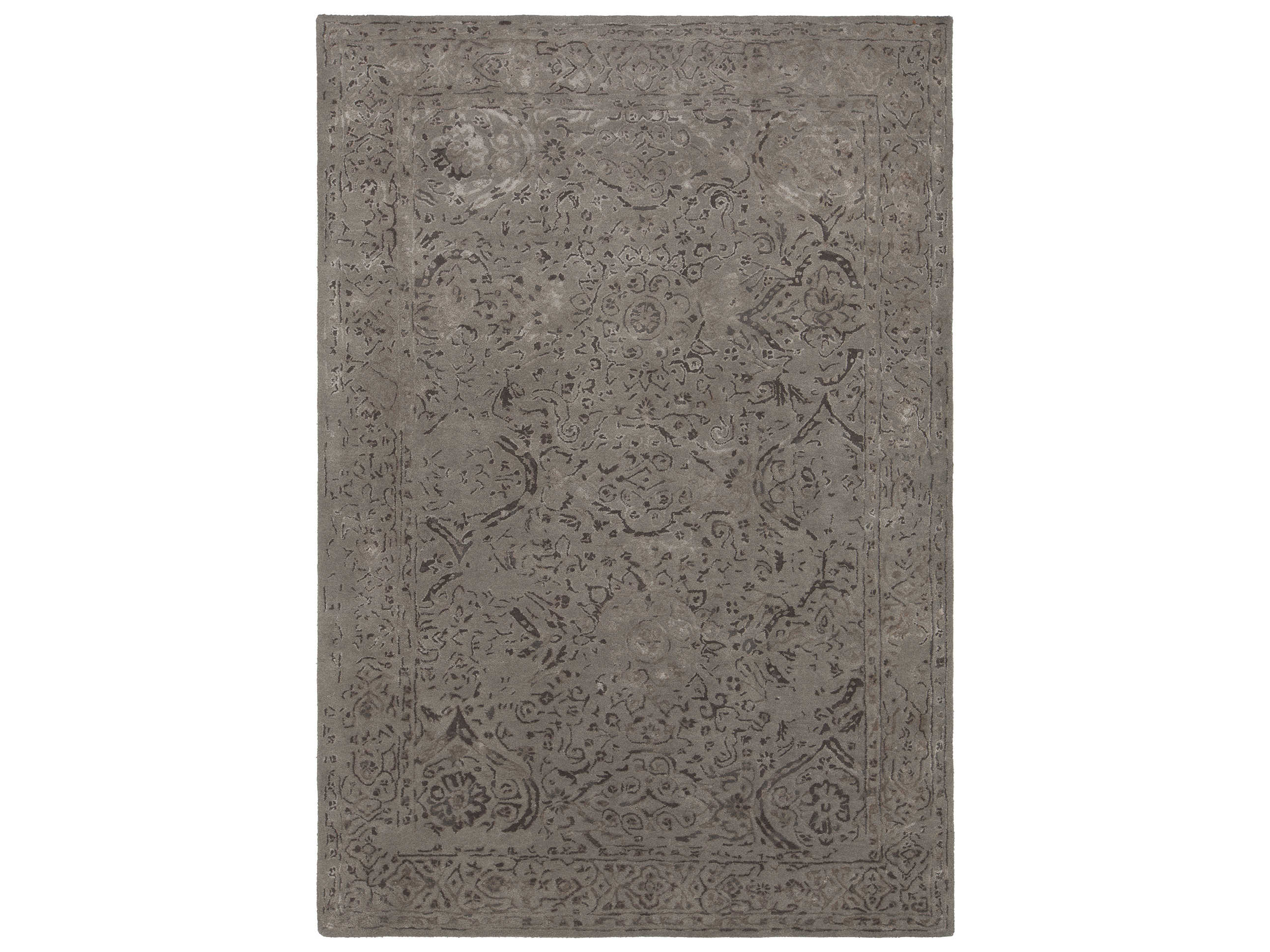 Chandra Zina Bordered Area Rug