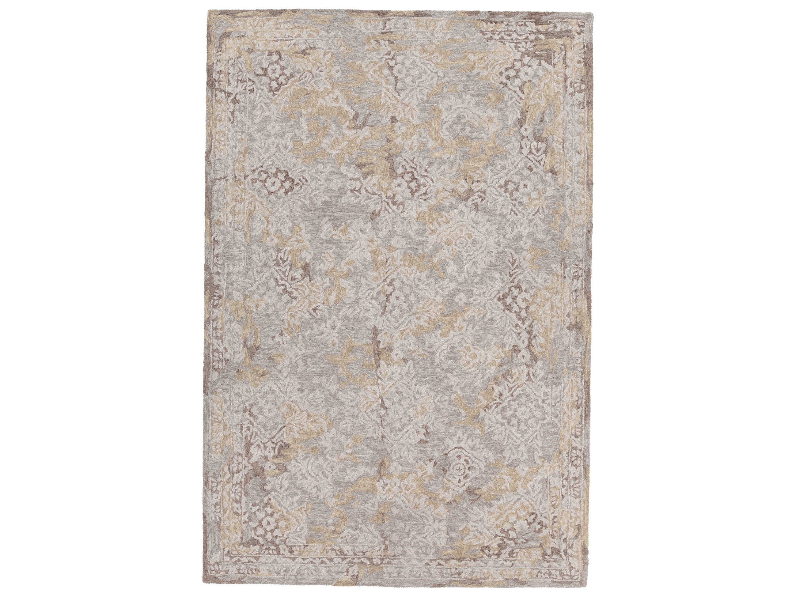 Chandra Zyana Bordered Area Rug