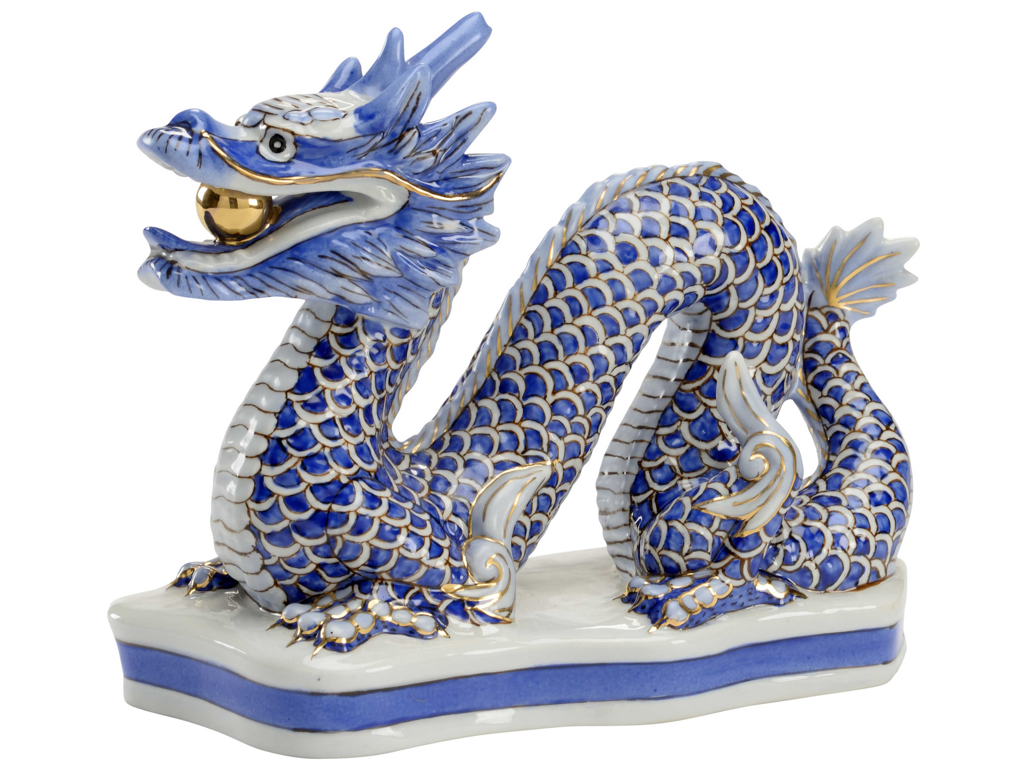 Chelsea House Blue Sculpture