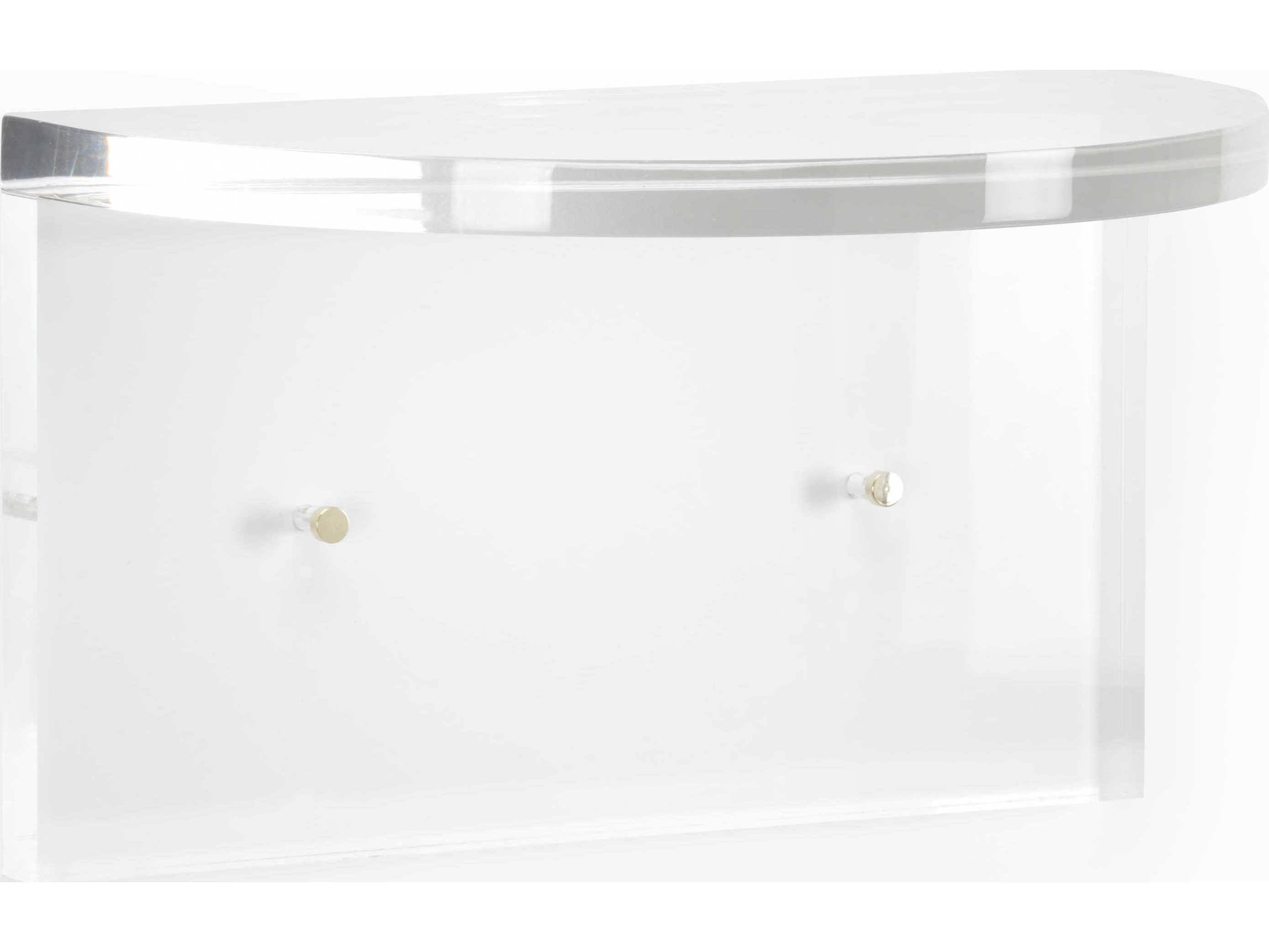 Chelsea House Clear Acrylic 16" Wall Shelf