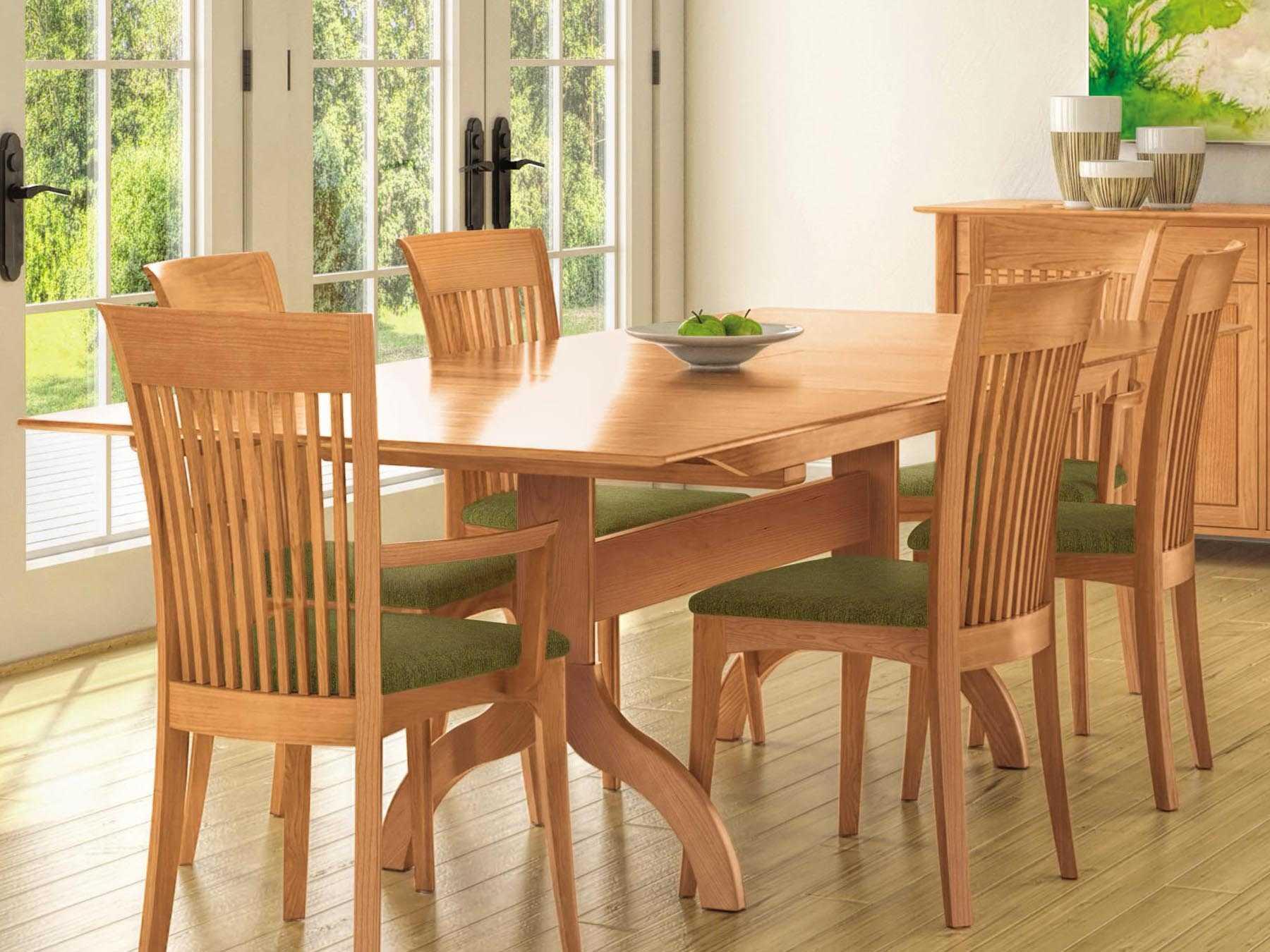 Copeland Sarah Extendable Rectangular Wood Dining Table