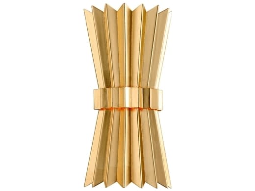 Corbett Lighting Moxy 2-Light Gold Leaf Wall Sconce