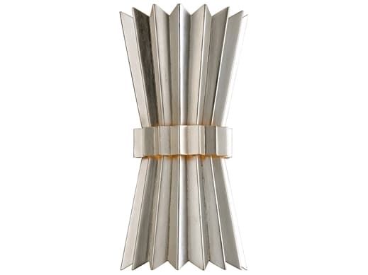 Corbett Lighting Moxy 2-Light Silver Leaf Wall Sconce
