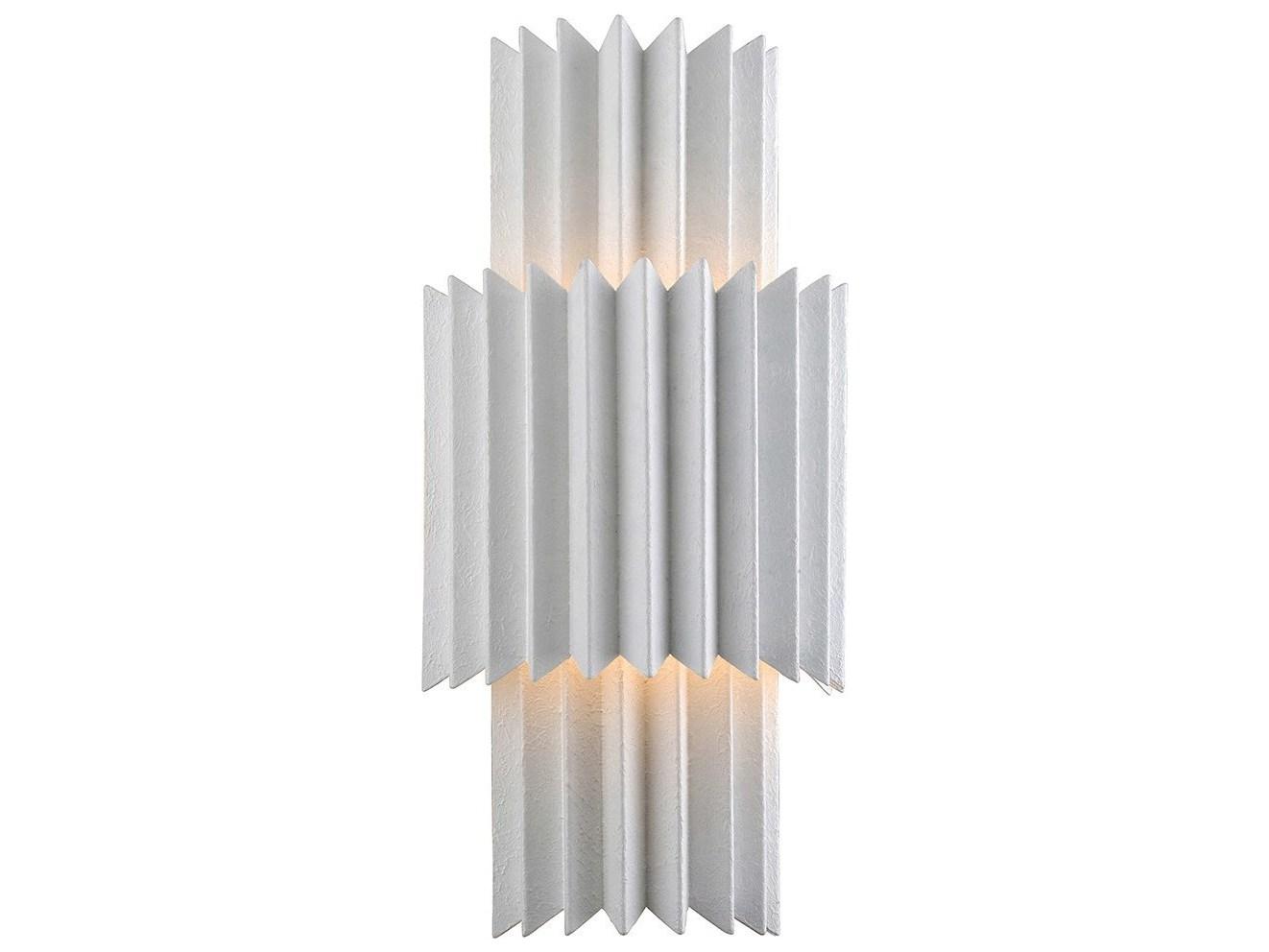 Corbett Lighting Moxy 2-Light Gesso White Wall Sconce