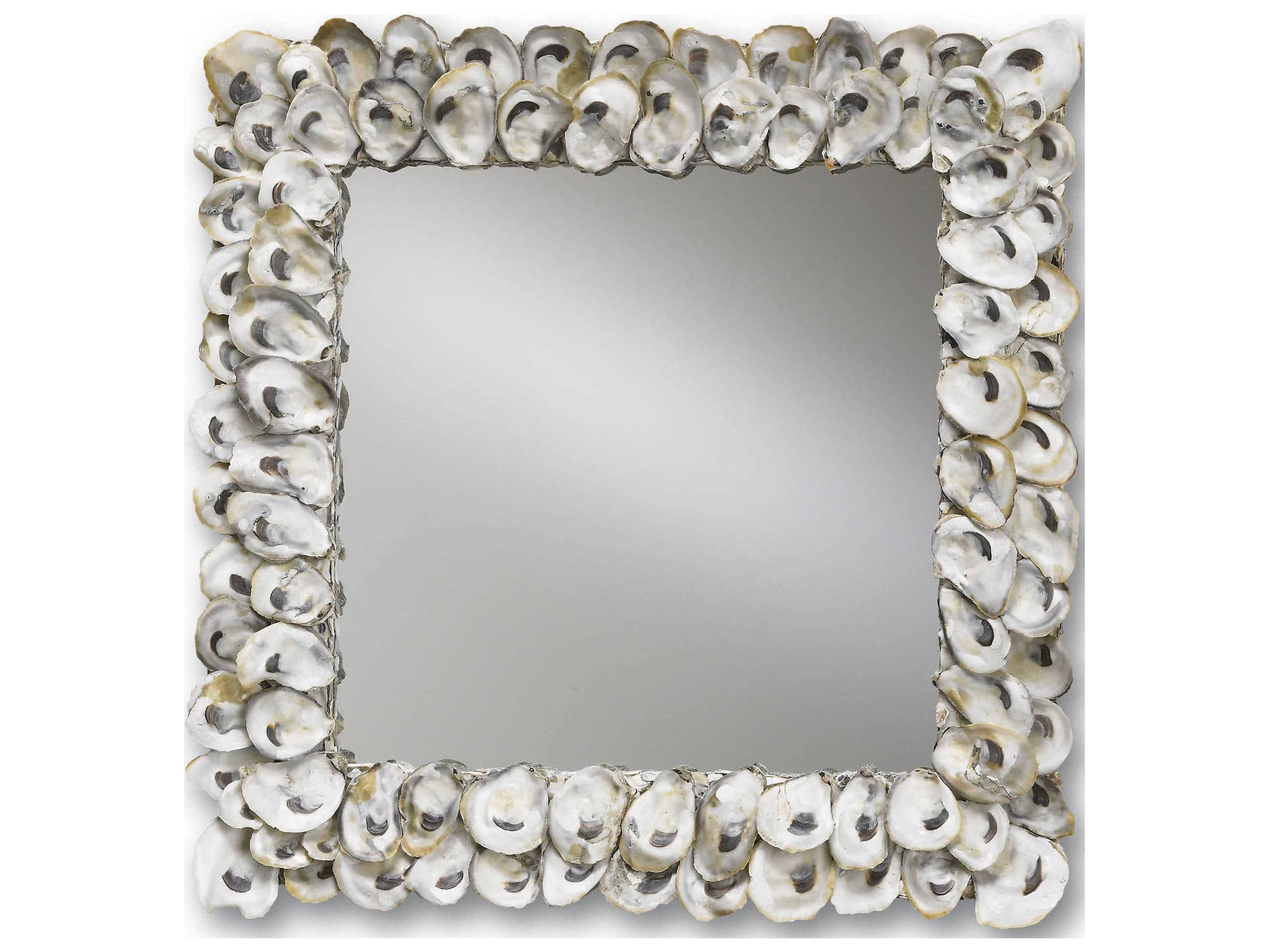 Luxecor Vistas Oyster Shell Wall Mirror