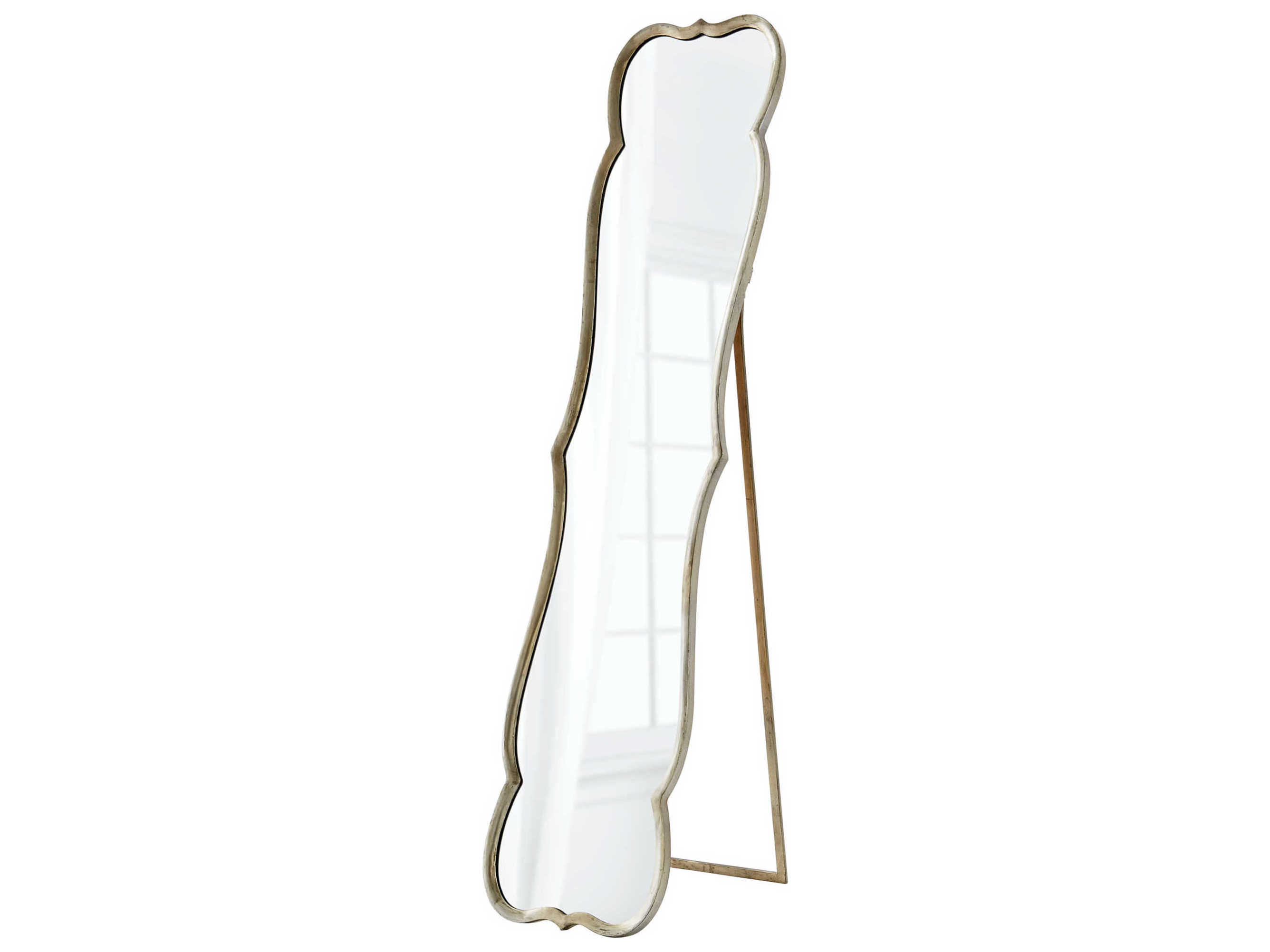 Cyan Design Malinda Silver Rectangular Floor Mirror