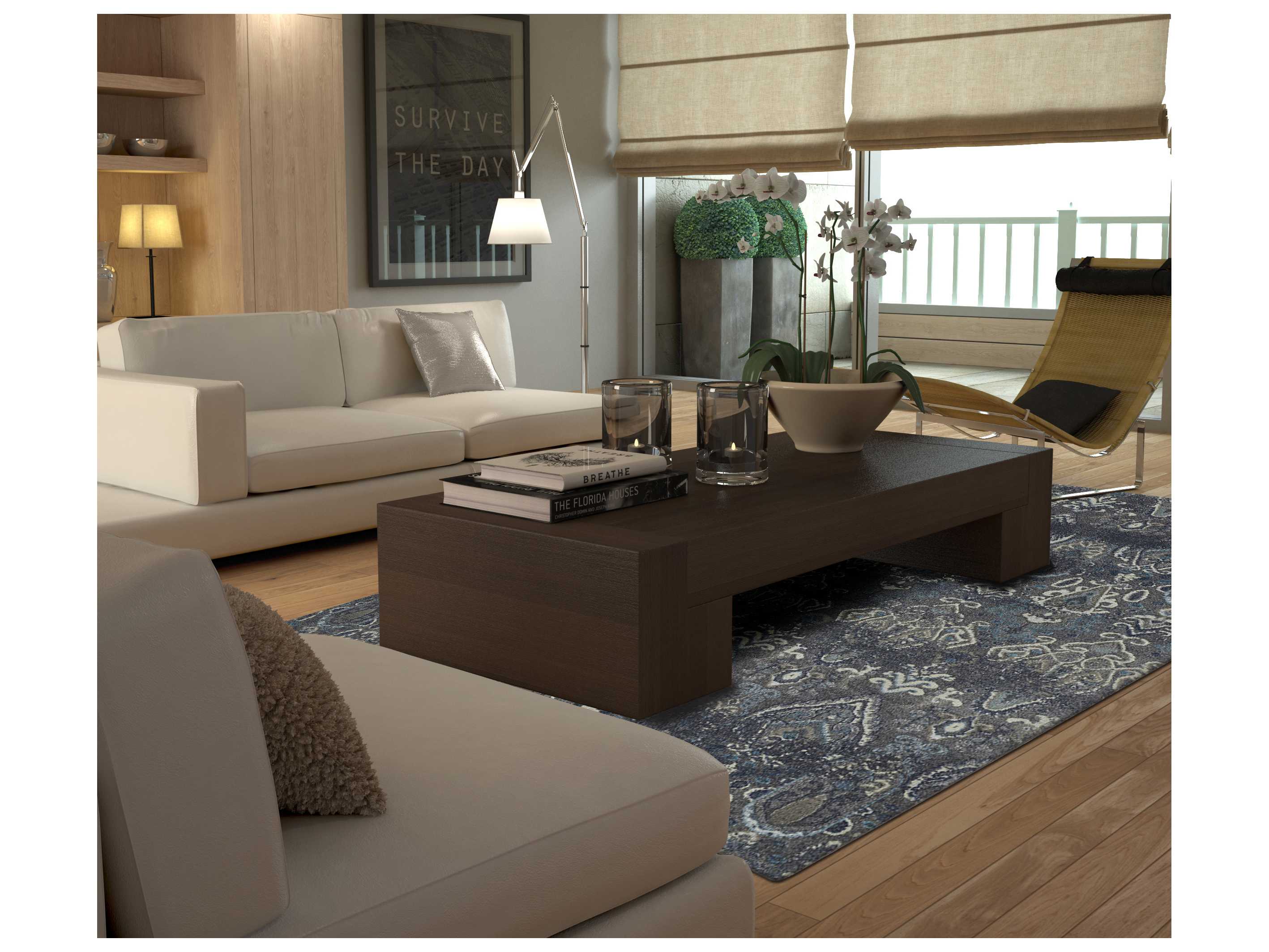 Dalyn Geneva Damask Area Rug