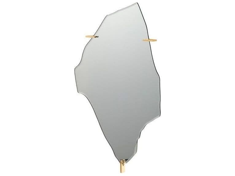 Driade Archipelago By Fredrikson Stallard Steel And Gold Small Mirror