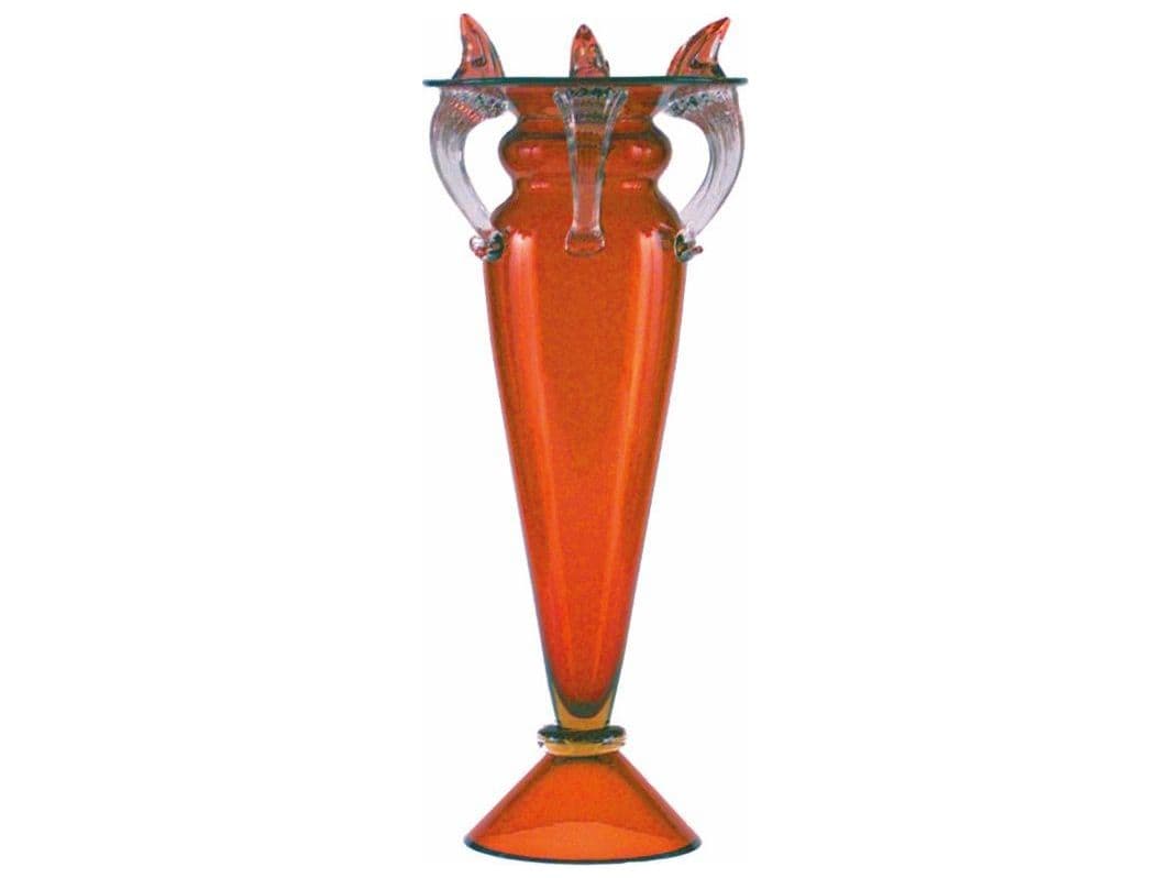 Driade Borek Sipek Florian II Red Glass Vase