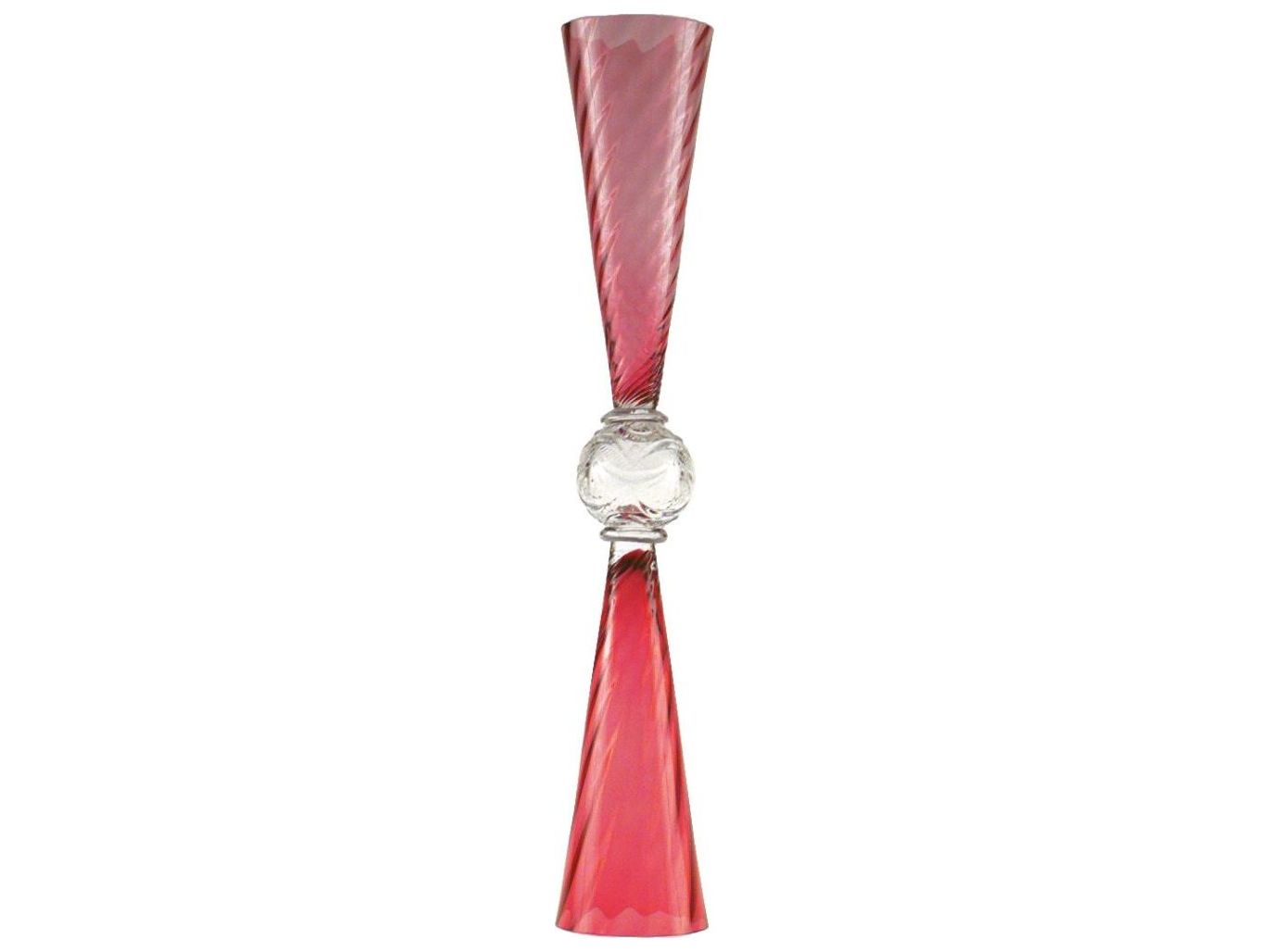 Driade Borek Sipek Perigot Red Glass Vase