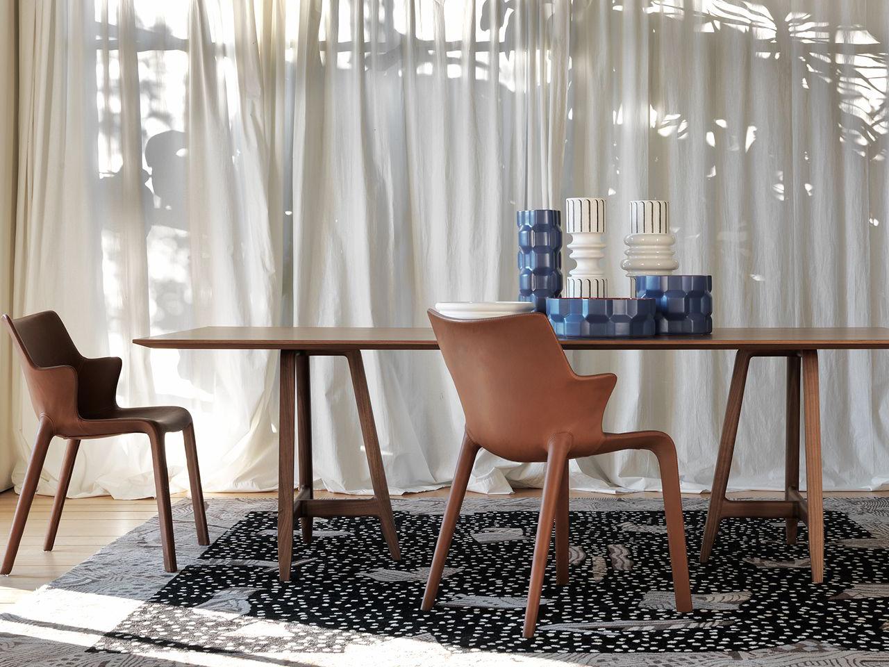 Driade Easel By Ludovica + Roberto Palomba Rectangular Wood Dining Table