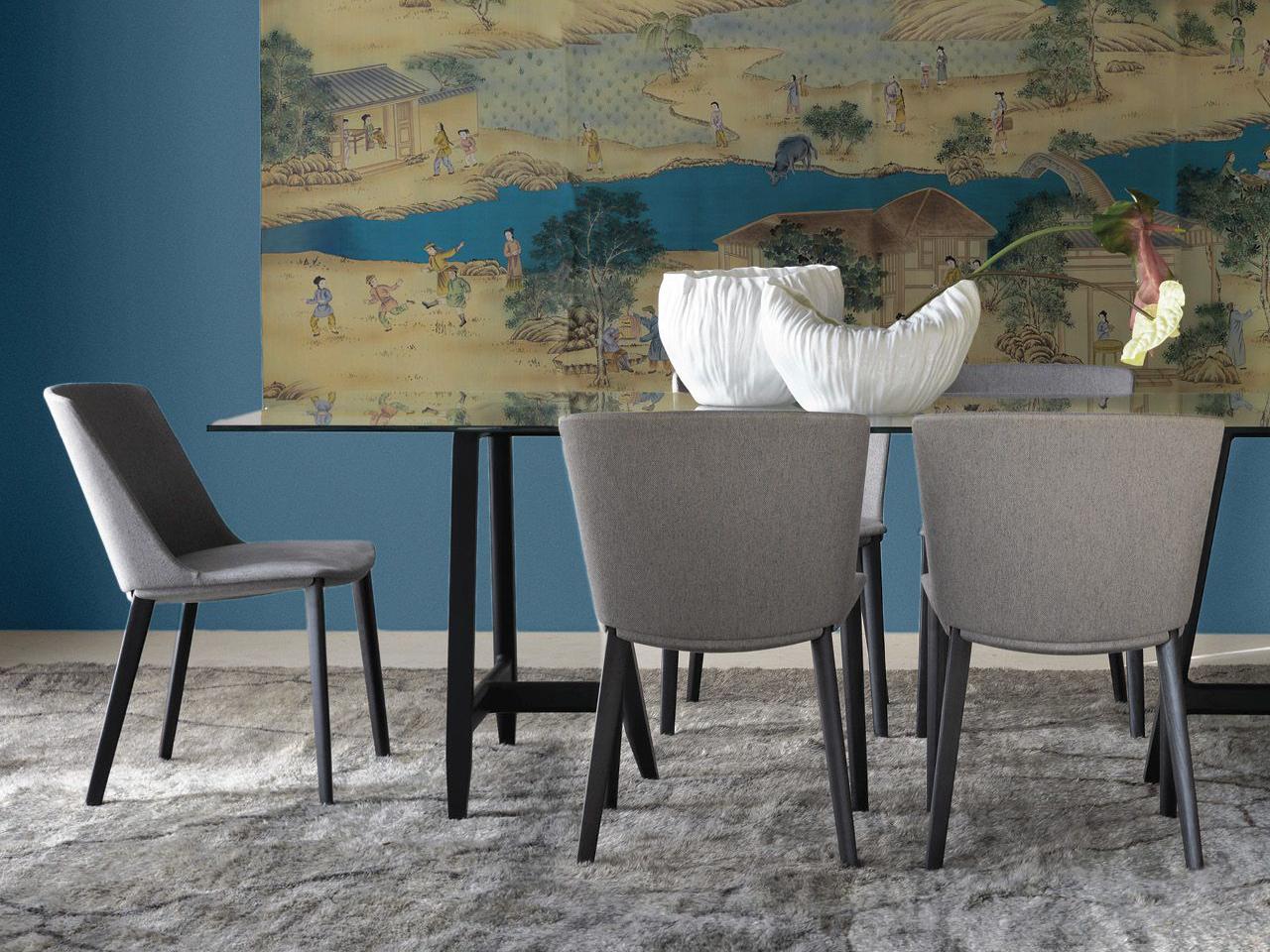 Driade Easel By Ludovica + Roberto Palomba Rectangular Glass Dining Table