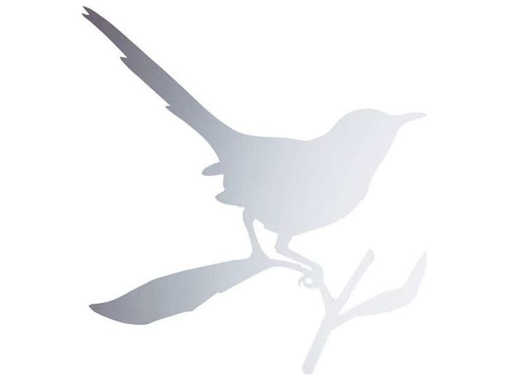 Driade Ed Annink Snijder Bird Stainless Steel Mirror