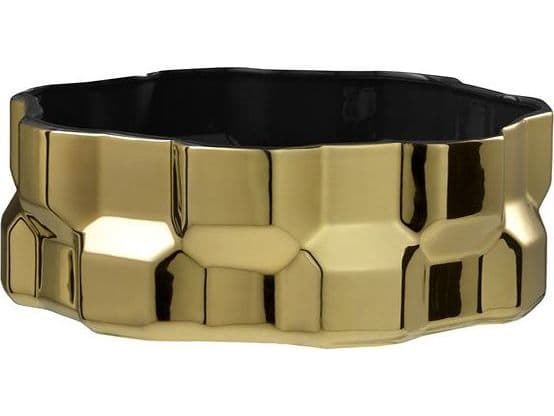 Driade Gear By Philippe Bestenheider Glossy Gold Centerpiece