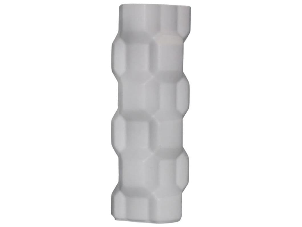 Driade Gear By Philippe Bestenheider Tall Matte White Vase