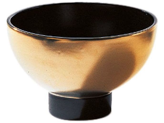 Driade Linde Burkhardt Renel II Gilded And Black Centerpiece