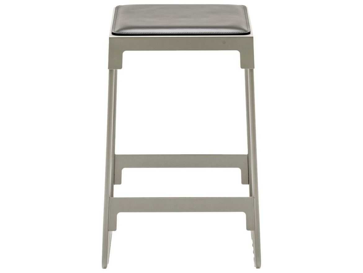Driade Mingx By Konstantin Grcic Leather Counter Stool