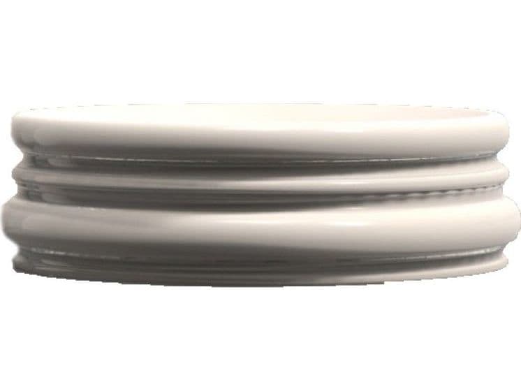 Driade Ordini By Analogia Project Matt White Ceramic Centrepiece