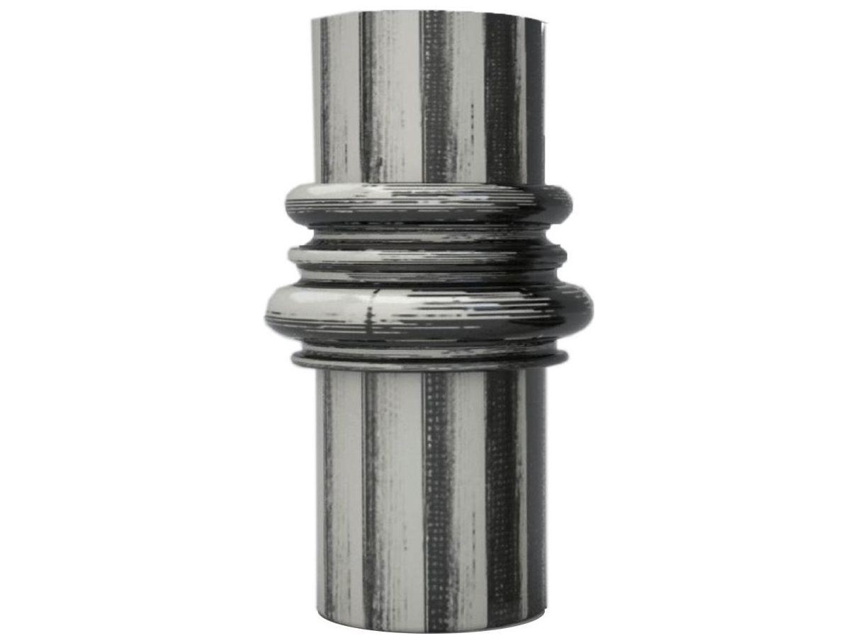 Driade Ordini By Analogia Project Large White And Black Ceramic Vase