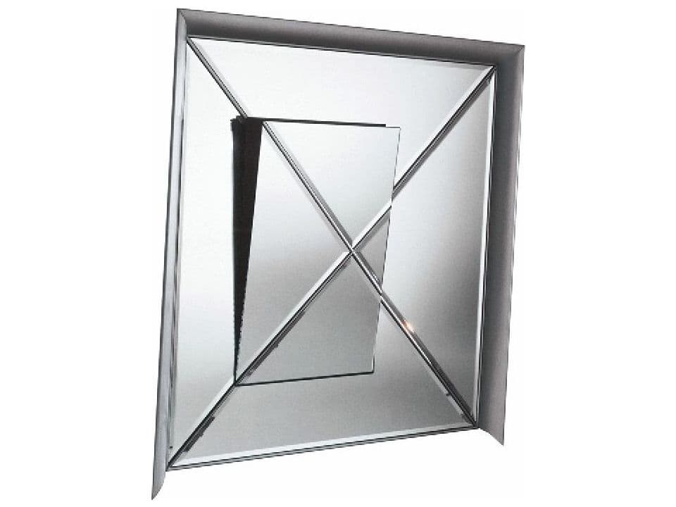 Driade Osmond By Pietro Derossi Square Aluminum Mirror