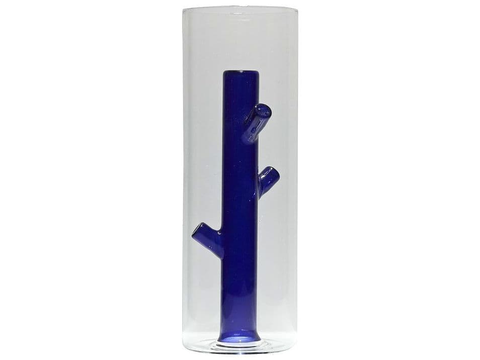 Driade Root By Giorgio Bonaguro Blue Large Glass Vase