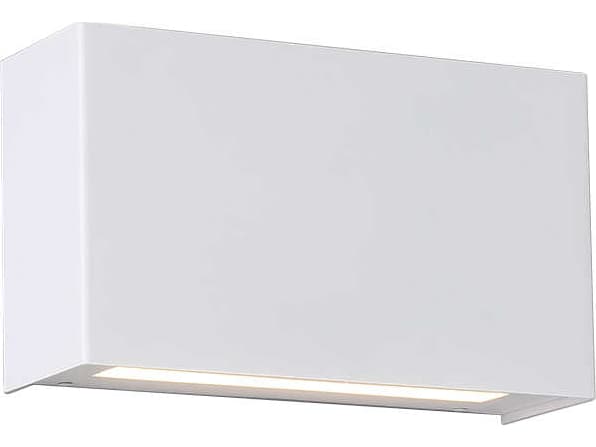 dweLED by WAC Lighting Blok 2-Light White LED Wall Sconce