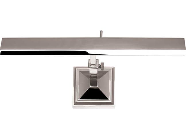 dweLED by WAC Lighting Hemmingway 1-Light Polished Nickel LED Picture Light