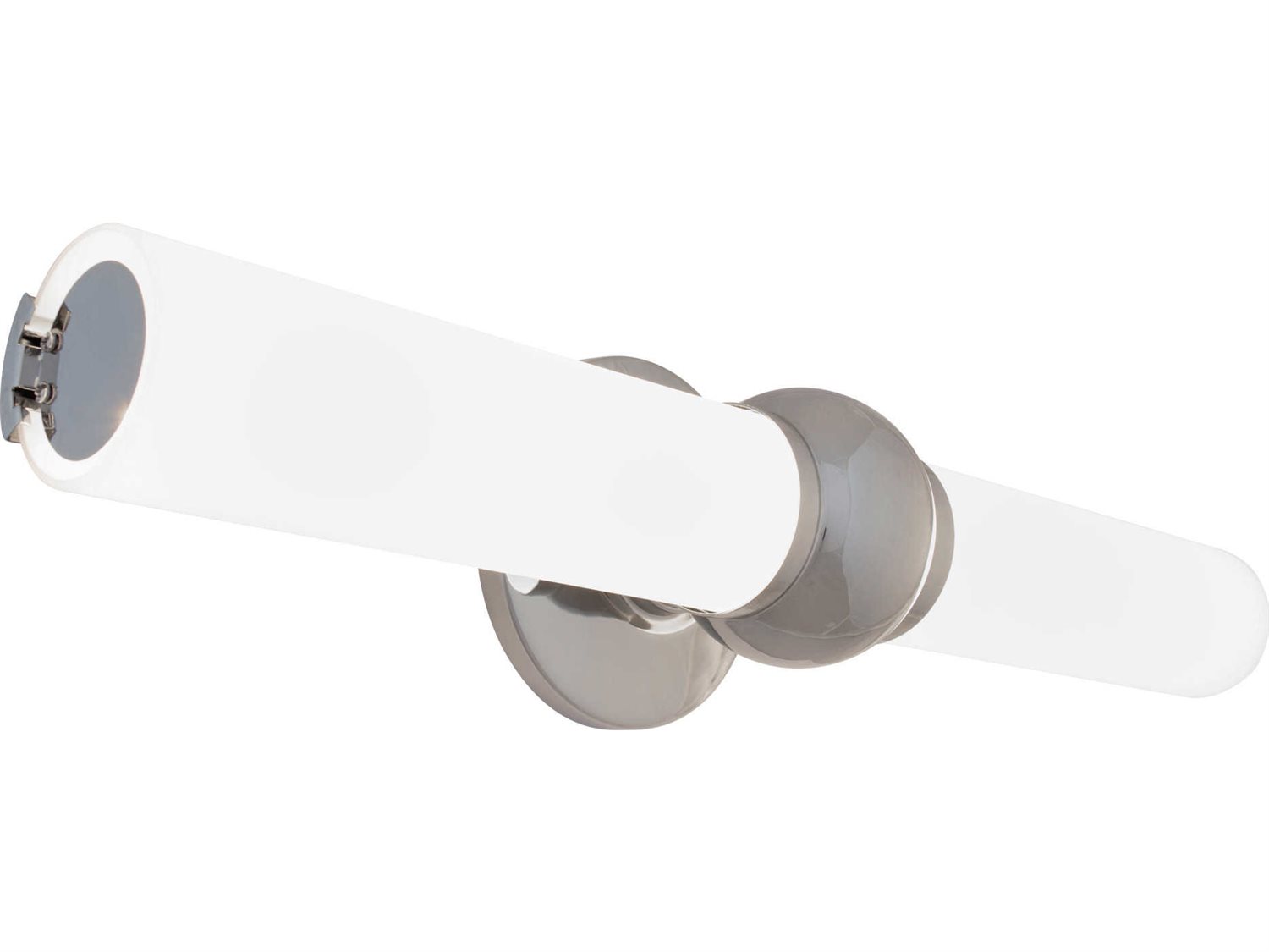 dweLED by WAC Lighting Juliet 2-Light Chrome Glass LED Vanity Light