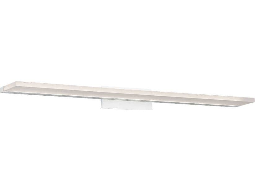 dweLED by WAC Lighting Level 1-Light White LED Vanity Light