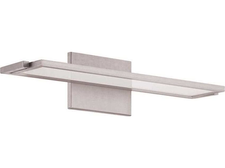 dweLED by WAC Lighting Line 1-Light Brushed Aluminum Gray LED Vanity Light