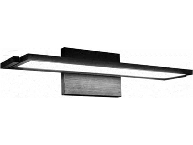 dweLED by WAC Lighting Line 1-Light Black LED Vanity Light