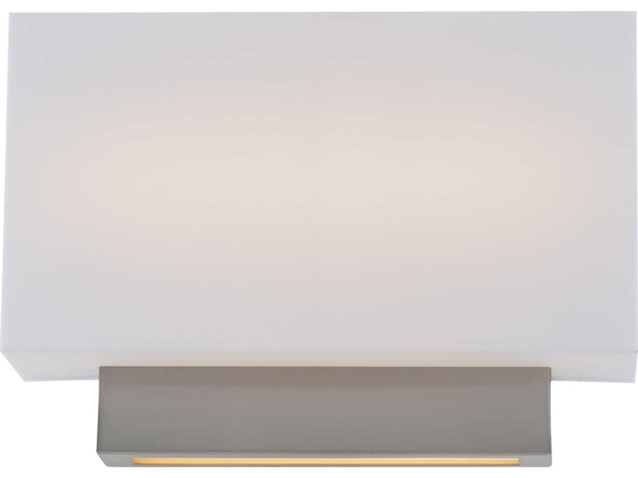 dweLED by WAC Lighting Maven 1-Light Brushed Nickel LED Wall Sconce