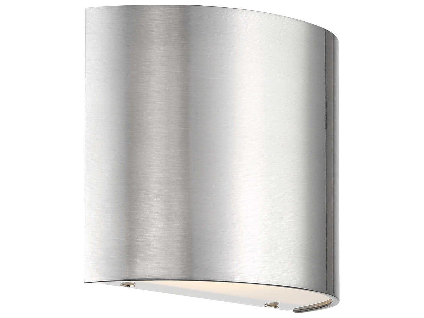 dweLED by WAC Lighting Pocket 1-Light Brushed Nickel LED Wall Sconce