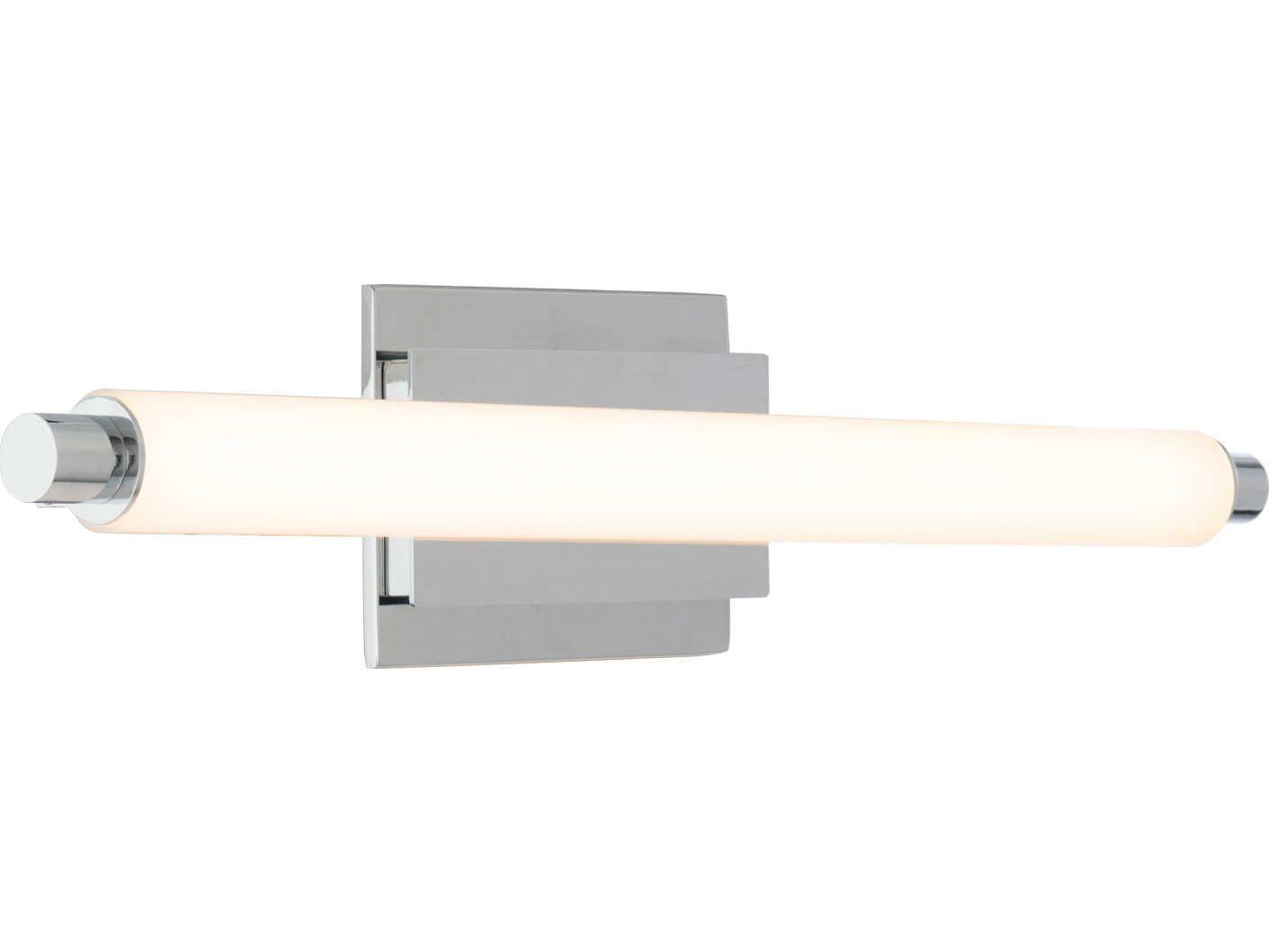 dweLED by WAC Lighting Vista 1-Light Chrome LED Vanity Light