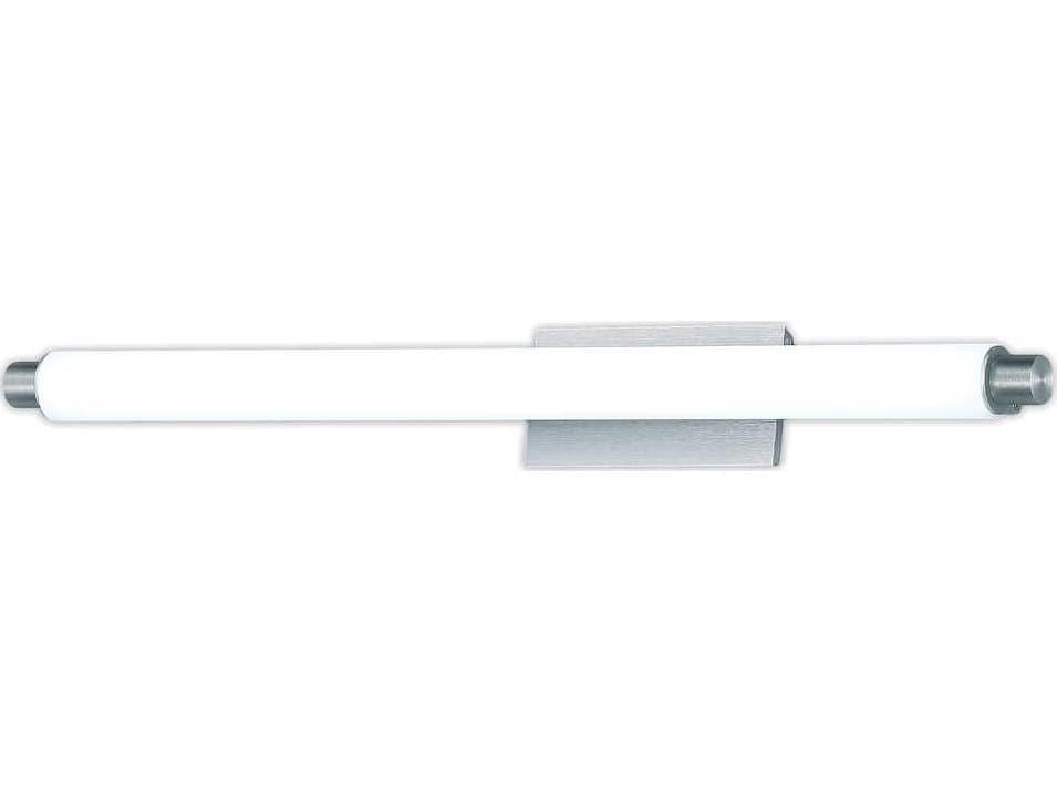 dweLED by WAC Lighting Vista 1-Light Brushed Aluminum Silver LED Vanity Light