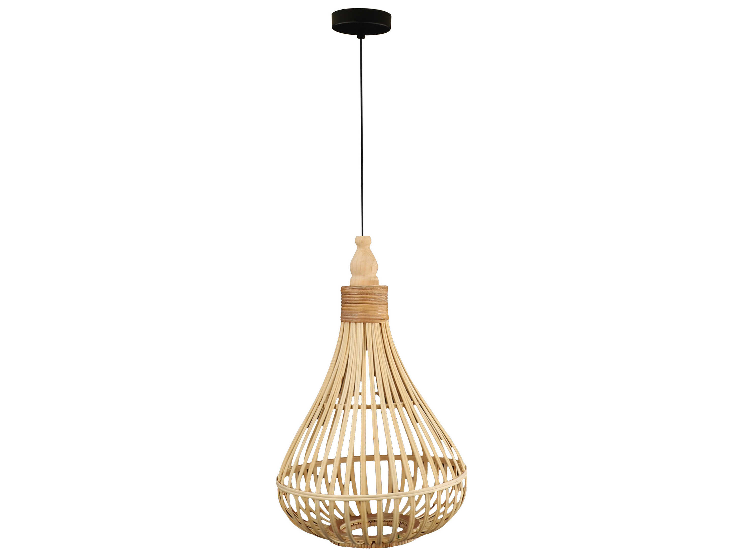 Eglo Amsfield 1-Light Brown Pendant
