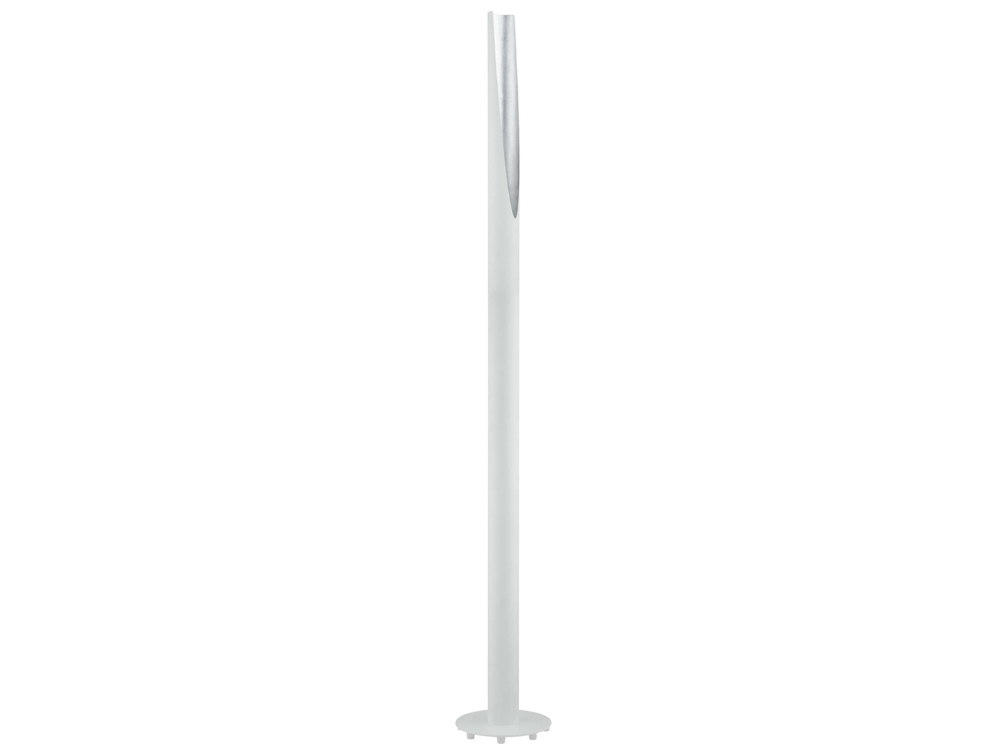 Eglo Barbotto Black Silver White Floor Lamp