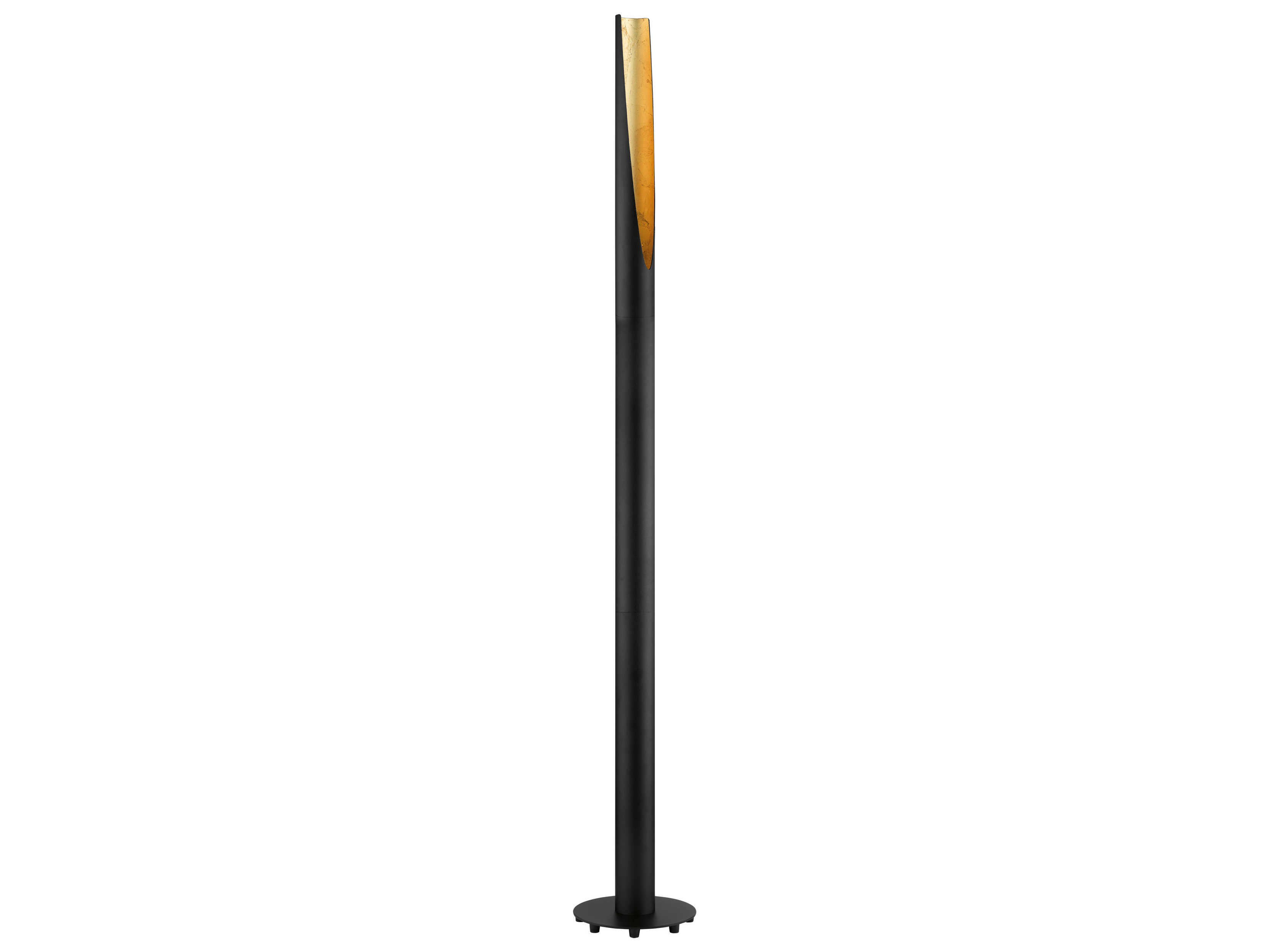 Eglo Barbotto Black Gold Metal Floor Lamp