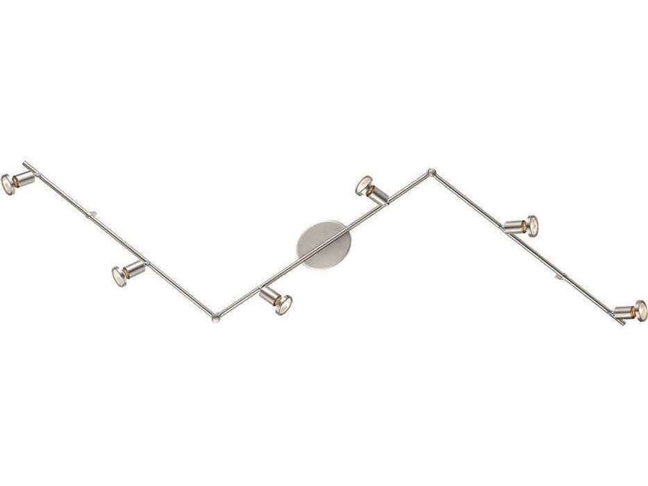 Eglo Buzz 6-Light Matte Nickel Track & Rail Light