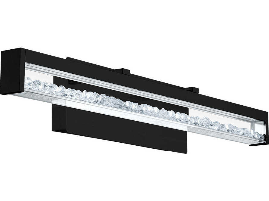 Eglo Cardito 1-Light Matte Black Vanity Light