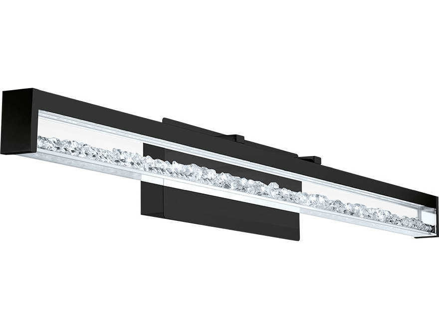 Eglo Cardito 1-Light Matte Black Vanity Light