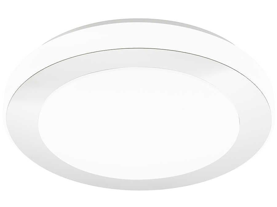 Eglo Carpi 1-Light Chrome Round Flush Mount