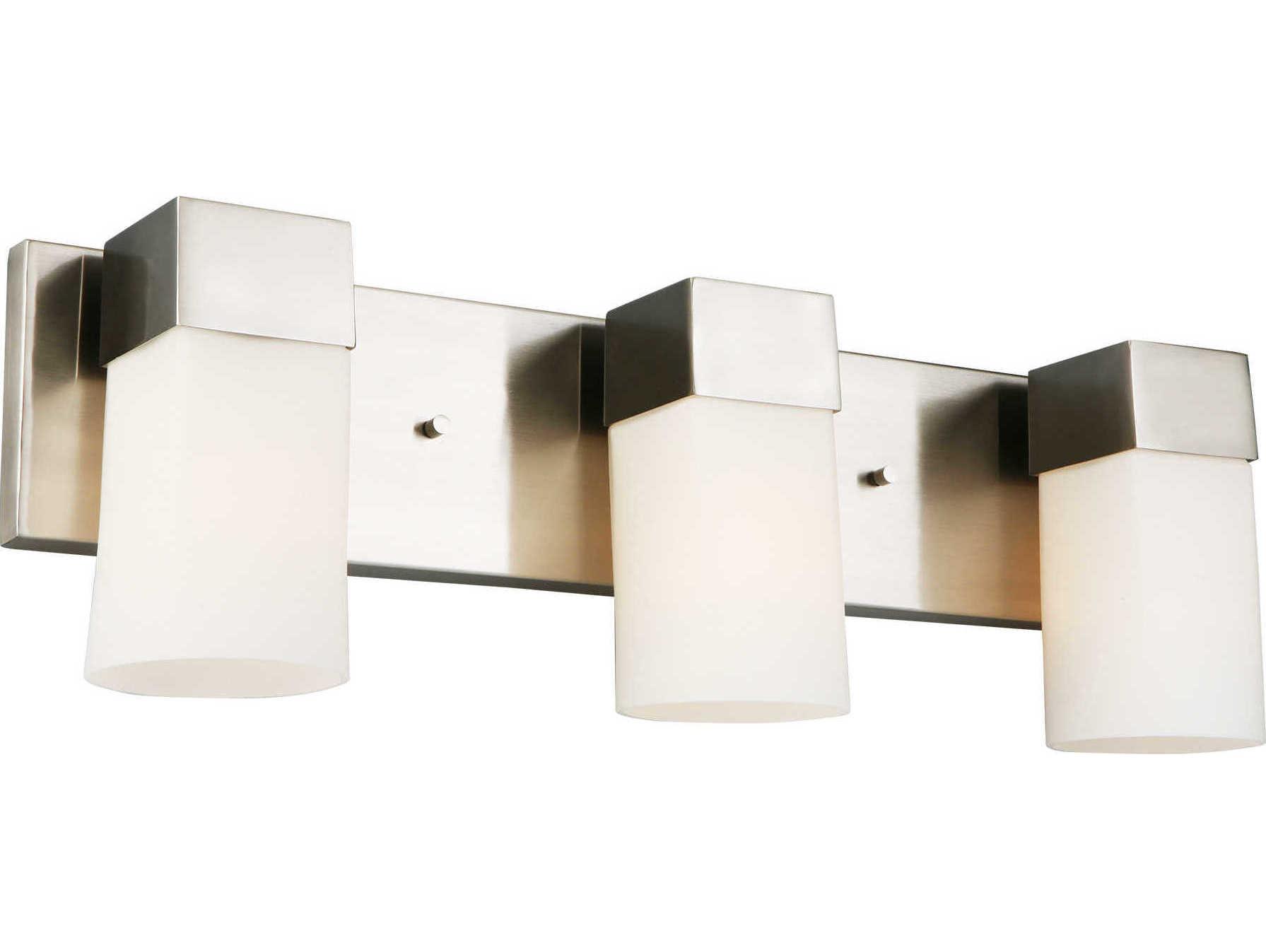 Eglo Ciara Springs 3-Light Brushed Nickel Vanity Light