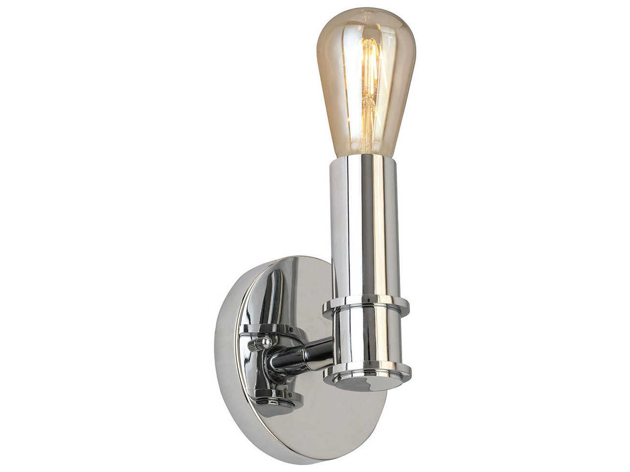 Eglo Drucker 1-Light Chrome Wall Sconce