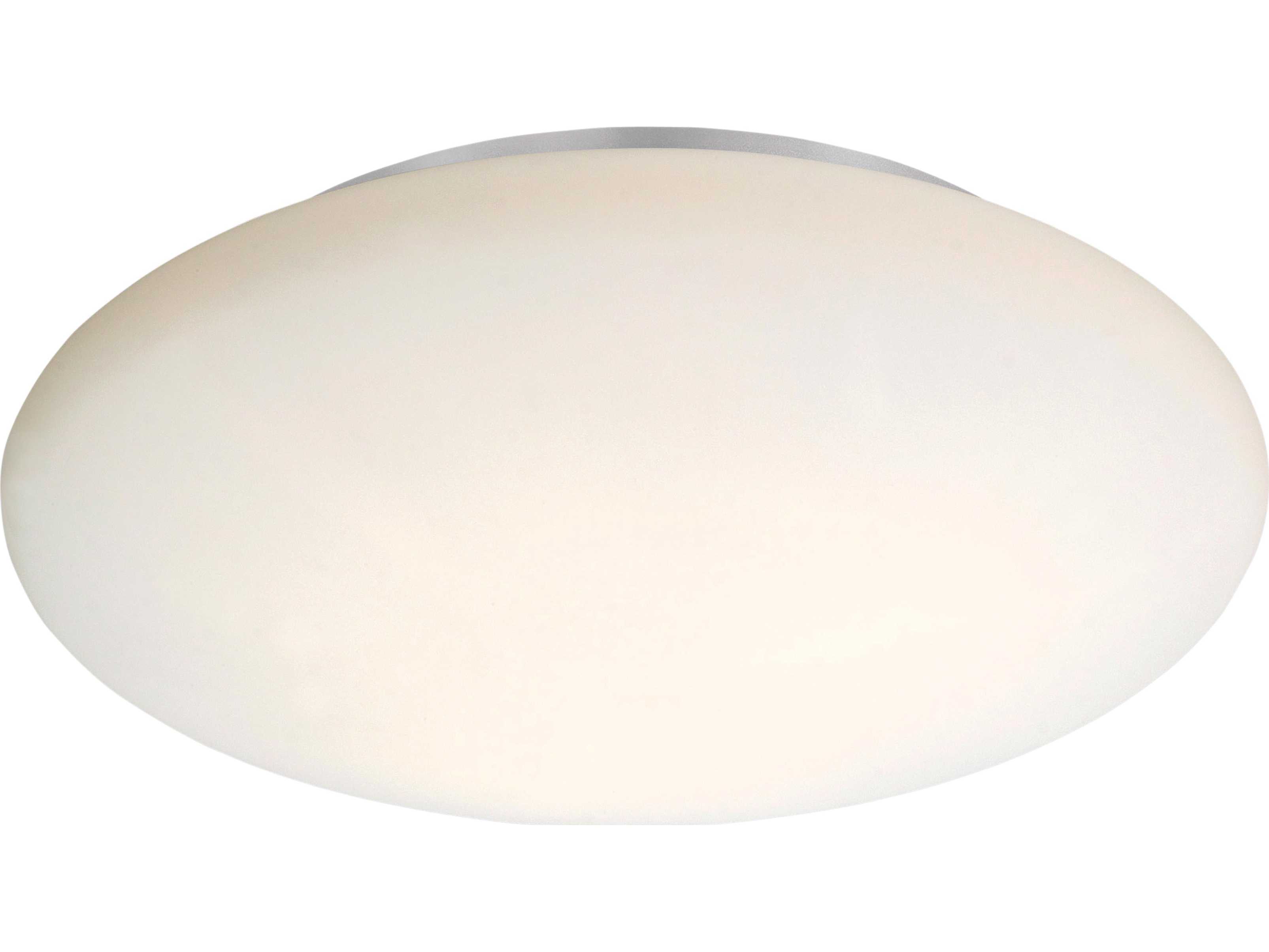 Eglo Ella 3-Light White Bowl Round Flush Mount