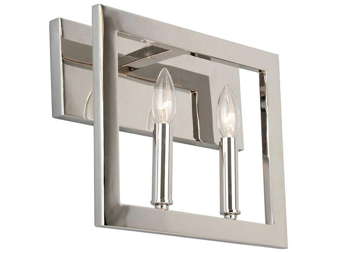 Eglo Jordan 2-Light Satin Nickel Vanity Light