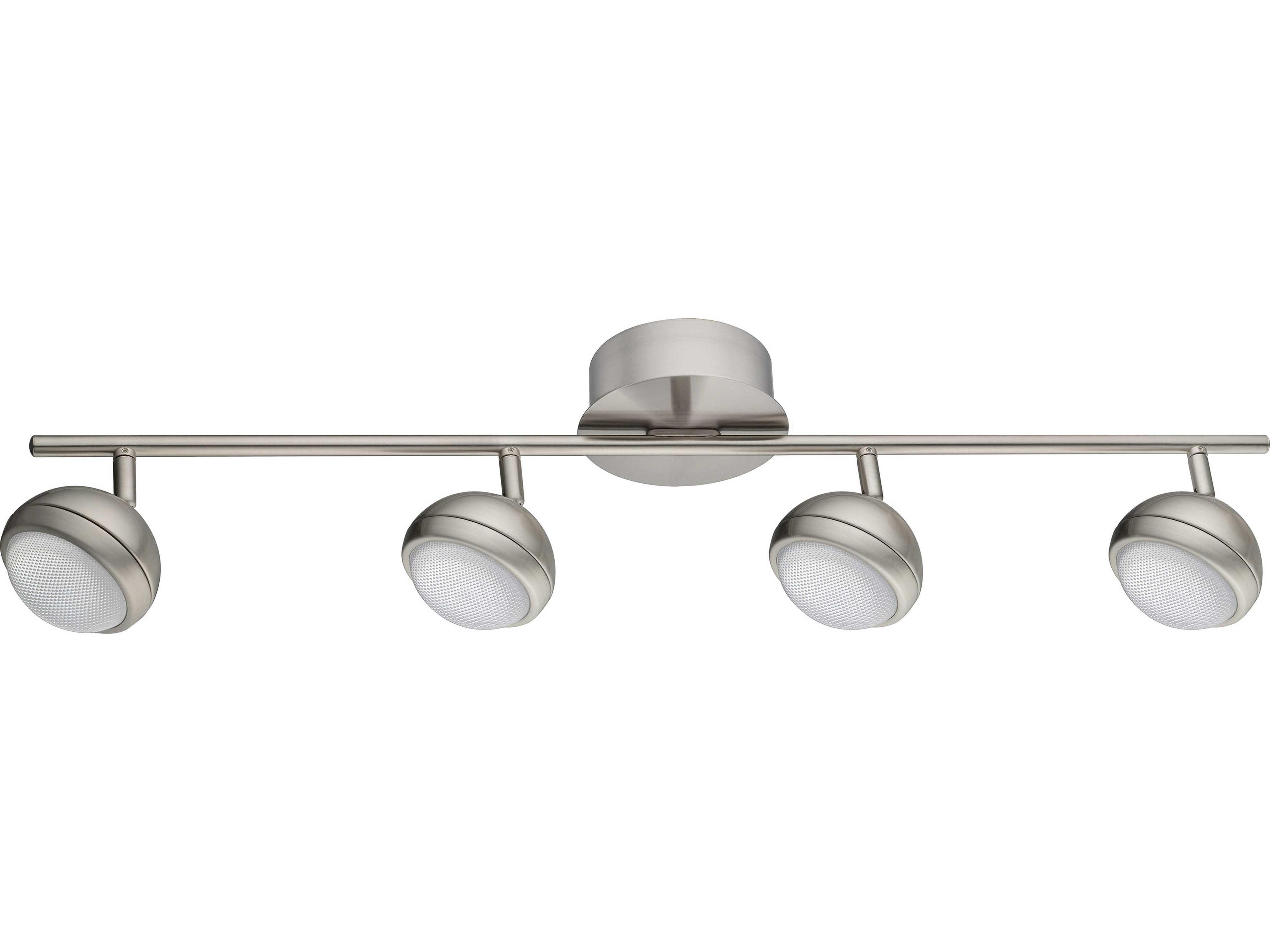 Eglo Lombes 4-Light Matte Nickel Track & Rail Light