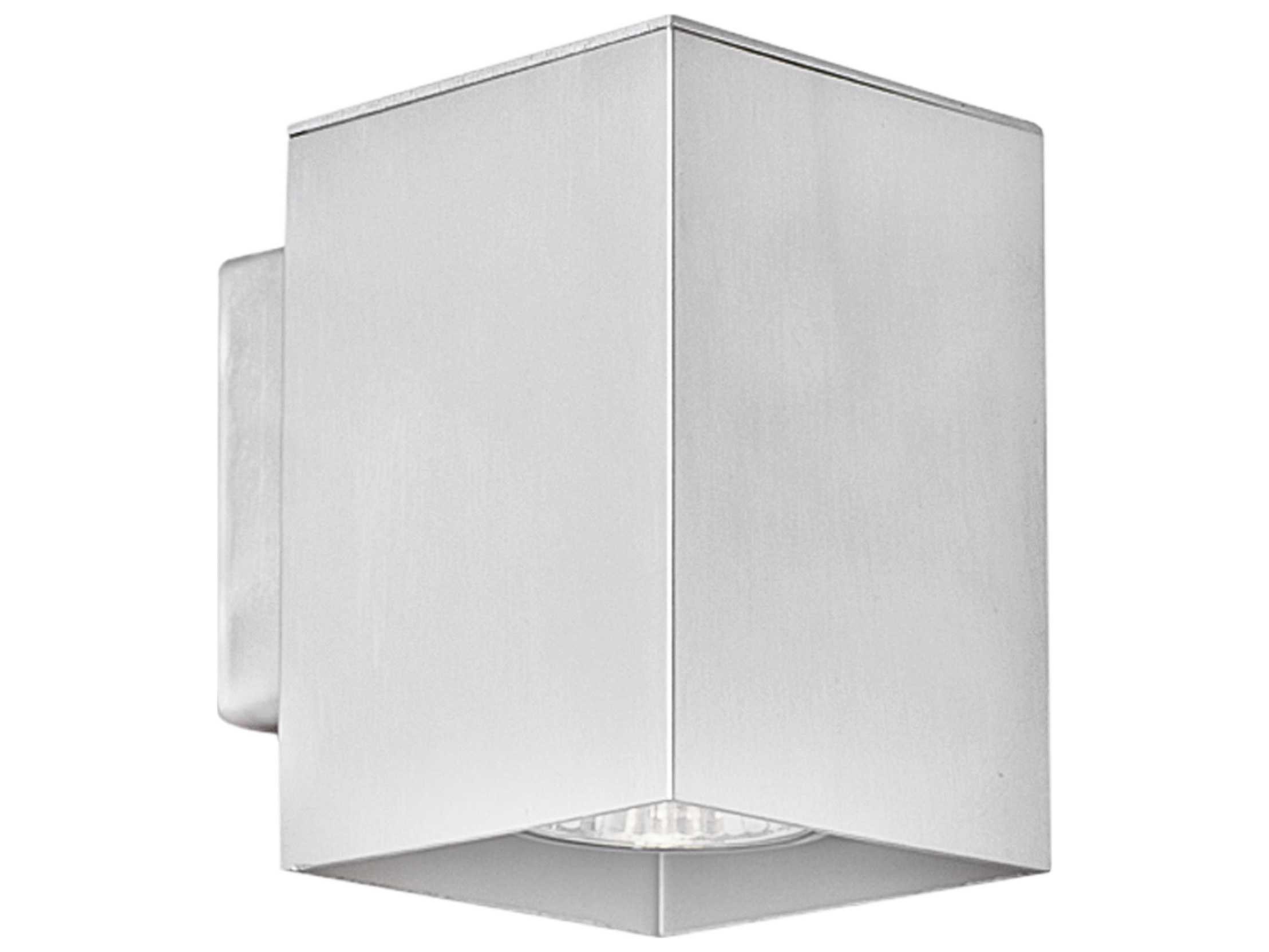 Eglo Madras 1-Light Aluminum Silver Wall Sconce