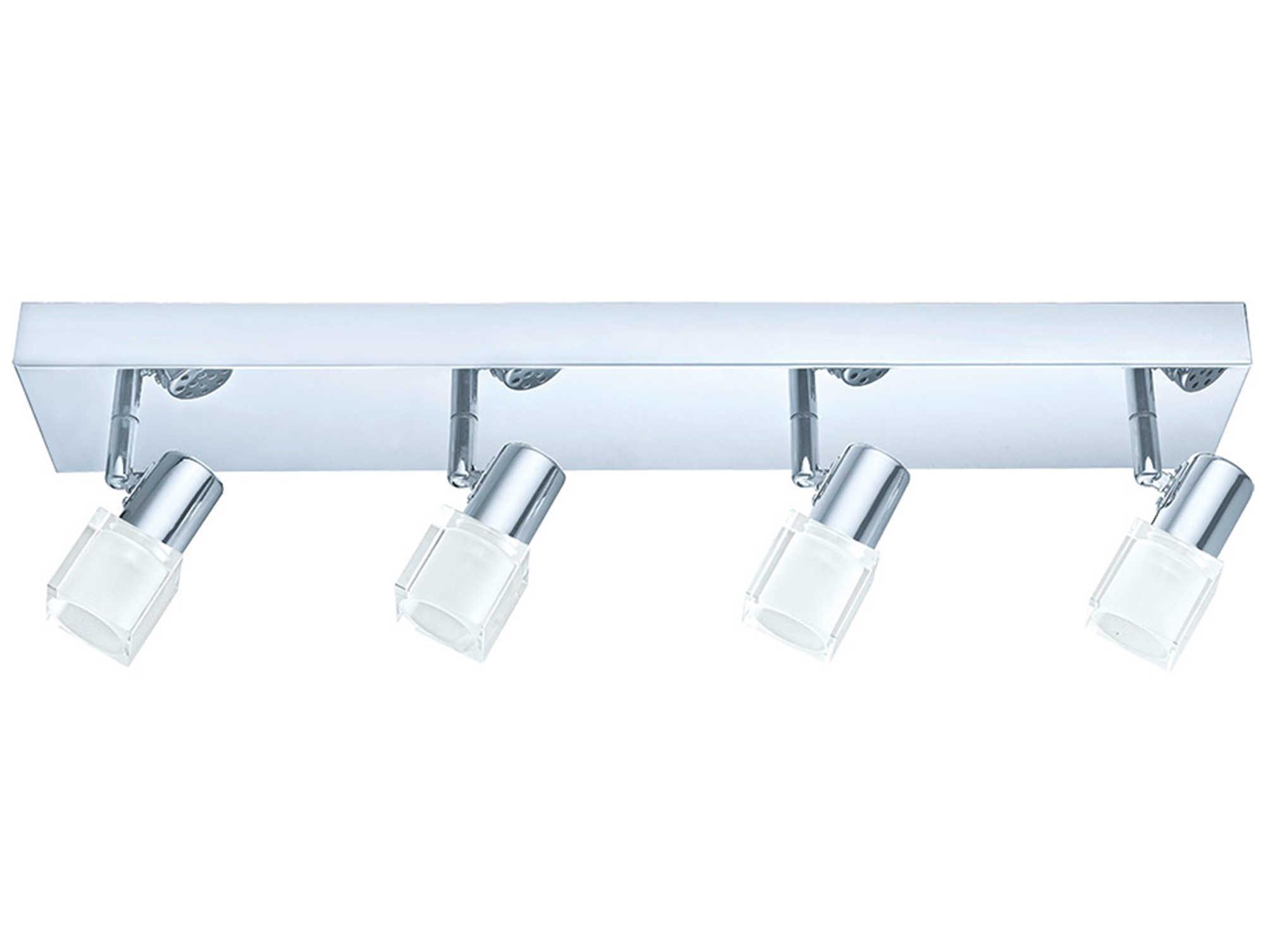 Eglo Nocera 4-Light Chrome Track & Rail Light